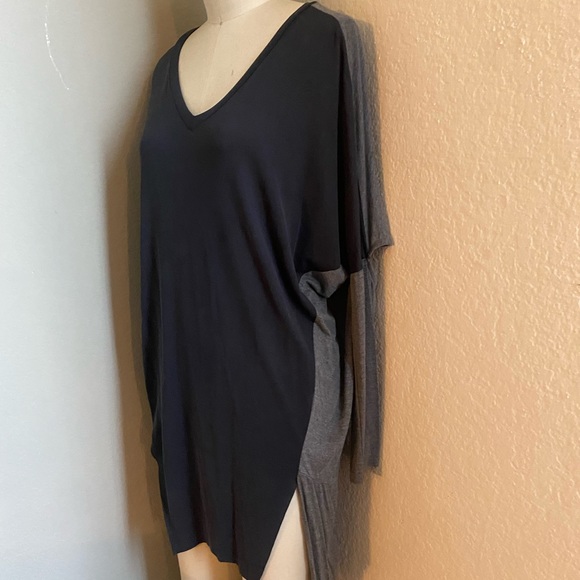 NWOT Jersey Dress size XS black grey - Picture 5 of 5